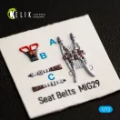 Kelik MiG-29 Fulcrum-A 9-12 interior 3D decals for GWH kit 1:72 (K72043)