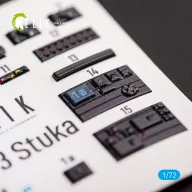   Kelik Junkers Ju 87D-3 Stuka - Interior 3D Decal for Special Hobby kit 1:72 (K72045)