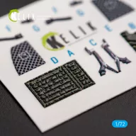   Kelik F-15C MSIP II Eagle interior 3D decals for GWH 1:72 (K72048)