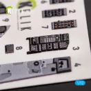 Kelik F-15C MSIP II Eagle interior 3D decals for GWH 1:72 (K72048)