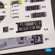   Kelik F-15C MSIP II Eagle interior 3D decals for GWH 1:72 (K72048)