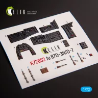   Kelik Junkers Ju87D-3N/D-7 - interior 3D decals for Fujimi/Hobby 2000 kit 1:72 (K72052)