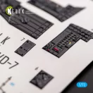 Kelik Junkers Ju87D-3N/D-7 - interior 3D decals for Fujimi/Hobby 2000 kit 1:72 (K72052)