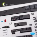 Kelik F-15I IAF Ra'am - interior 3D decals for GWH kit 1:72 (K72054)