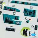 Kelik MiG-23 ML/MLA interior 3D decals for ClearProp kit 1:72 (K72057)
