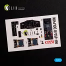 Kelik HH-65A/B Dolphin interior 3D decals for Dream Model kit 1:72 (K72058)