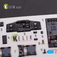   Kelik HH-65A/B Dolphin interior 3D decals for Dream Model kit 1:72 (K72058)
