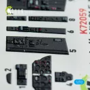Kelik MiG-21 F-13 interior 3D decals for Revell kit 1:72 (K72059)
