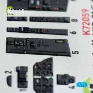   Kelik MiG-21 F-13 interior 3D decals for Revell kit 1:72 (K72059)