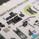 Kelik M6A1 Seiran/Nanzan interior 3D decals for Tamiya kit 1:72 (K72060)