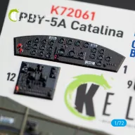   Kelik PBY-5A Catalina interior 3D decals for Academy kit 1:72 (K72061)
