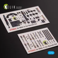   Kelik Junkers JU 88 A-4 interior 3D decals for Revell kit 1:72 (K72062)