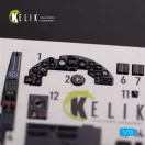 Kelik Junkers JU 88 A-4 interior 3D decals for Revell kit 1:72 (K72062)
