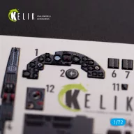   Kelik Junkers JU 88 A-4 interior 3D decals for Revell kit 1:72 (K72062)