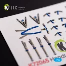 Kelik Handley Page Victor B Mk2 interior 3D decals for Airfix kit 1:72 (K72065)