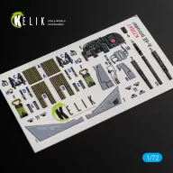   Kelik A-6E Intruder interior 3D decals for Italeri kit 1:72 (K72067)