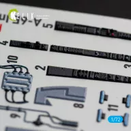   Kelik A-6E Intruder interior 3D decals for Italeri kit 1:72 (K72067)