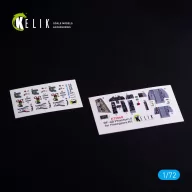   Kelik RF-4B - interior 3D decals for Hasegawa kit 1:72 (K72068)