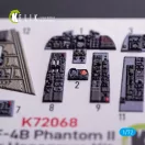 Kelik RF-4B - interior 3D decals for Hasegawa kit 1:72 (K72068)