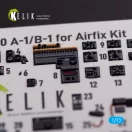 Kelik Messerschmitt Me410A-1 interior 3D decals for Airfix kit 1:72 (K72069)