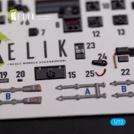  Kelik Messerschmitt Me410A-1 interior 3D decals for Airfix kit 1:72 (K72069)