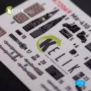 Kelik Messerschmitt Me410A-1 interior 3D decals for Airfix kit 1:72 (K72069)