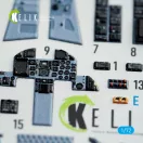 Kelik F-15J Eagle interior 3D decals for PLATZ kit 1:72 (K72071)