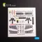 Kelik Kawasaki T-4 - interior 3D decals for Hasegawa kit 1:72 (K72073)