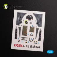   Kelik A-4B Skyhawk interior 3D decals for Hobby 2000/Fujimi kit 1:72 (K72074)