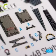   Kelik A-4B Skyhawk interior 3D decals for Hobby 2000/Fujimi kit 1:72 (K72074)