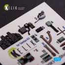 Kelik N1K1-Ja Shiden Type 11 interior 3D decals for Tamiya kit 1:72 (K72075)
