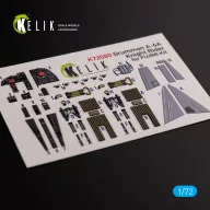   Kelik Grumman A-6A Knight Rider interior 3D decals for Fujimi kit 1:72 (K72080)
