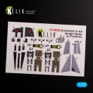 Kelik Grumman A-6A Knight Rider interior 3D decals for Fujimi kit 1:72 (K72080)