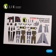   Kelik Grumman A-6A Knight Rider interior 3D decals for Fujimi kit 1:72 (K72080)