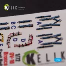 Kelik OV-10D+ Bronco interior 3D decals for ICM kit 1:72 (K72081)