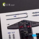 Kelik S-2A Tracker interior 3D decals for Hasegawa kit 1:72 (K72082)