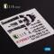 Kelik Fw 190 D-9 interior 3D decals for IBG Models kit 1:72 (K72083)