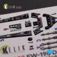   Kelik Fw 190 D-9 interior 3D decals for IBG Models kit 1:72 (K72083)