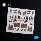 Kelik F-14A Tomcat - interior 3D decals for Hasegawa kit 1:72 (K72085)