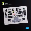 Kelik F-14A Tomcat - interior 3D decals for Hasegawa kit 1:72 (K72085)