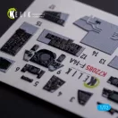 Kelik F-14A Tomcat - interior 3D decals for Hasegawa kit 1:72 (K72085)