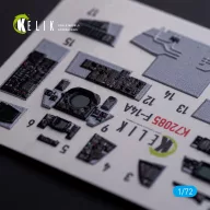   Kelik F-14A Tomcat - interior 3D decals for Hasegawa kit 1:72 (K72085)