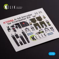   Kelik A-6A Intruder interior 3D decals for Trumpeter kit 1:72 (K72086)