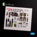 Kelik A-6A Intruder interior 3D decals for Trumpeter kit 1:72 (K72086)