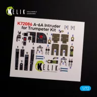   Kelik A-6A Intruder interior 3D decals for Trumpeter kit 1:72 (K72086)