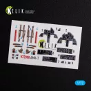 Kelik AMX-T interior 3D decals for Italeri kit 1:72 (K72088)