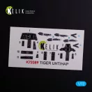 Kelik Eurocopter Tiger UHT/HAP interior 3D decals for Revell kit 1:72 (K72089)