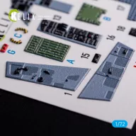   Kelik F-15C - interior 3D decals for FineMolds kit 1:72 (K72091)
