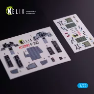   Kelik F-15D - interior 3D decals for FineMolds kit 1:72 (K72092)