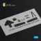 Kelik Vought F7U-3M Cutlass - interior 3D decals for Fujimi kit 1:72 (K72094)